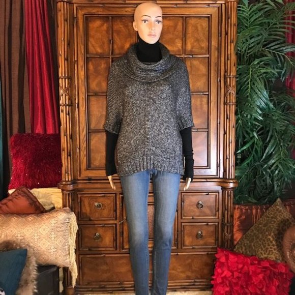 NWOT Jones New York Wool Blend Constellation Dolman Sweater - Picture 3 of 11